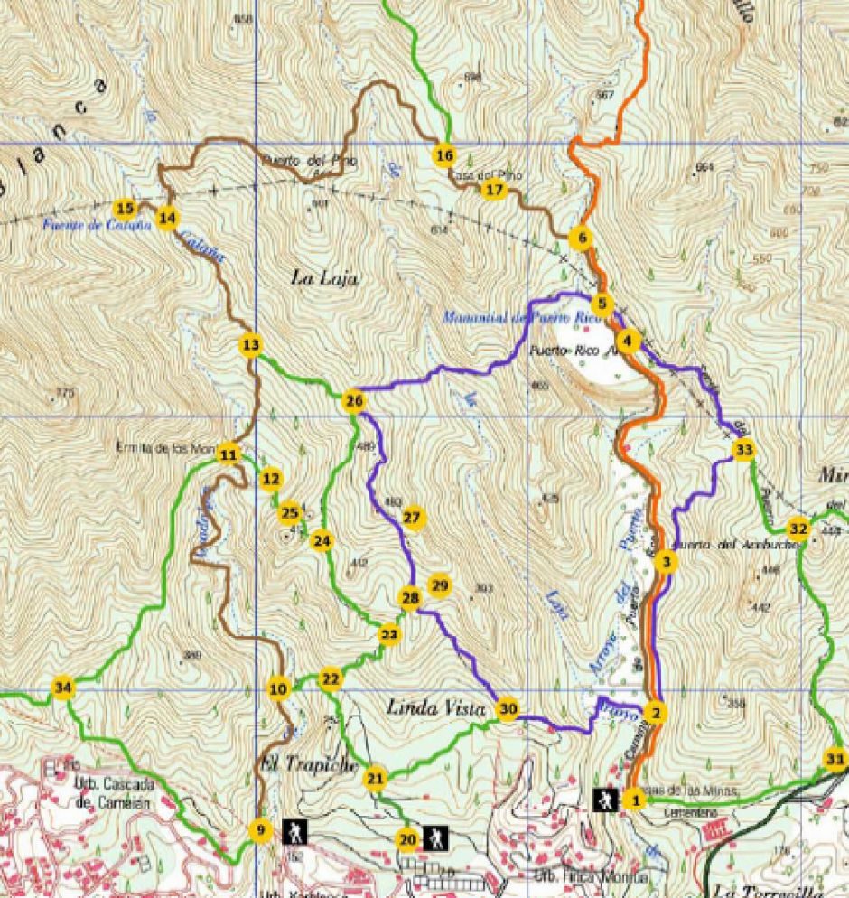 Rutas de senderismo en Marbella - Ruta de los 3 Valles