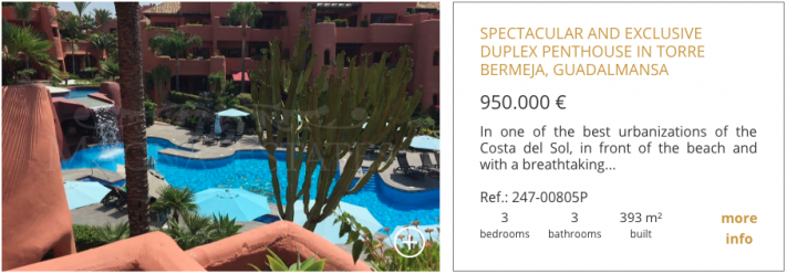 Spectacular and exclusive duplex penthouse in Torre Bermeja, Guadalmansa